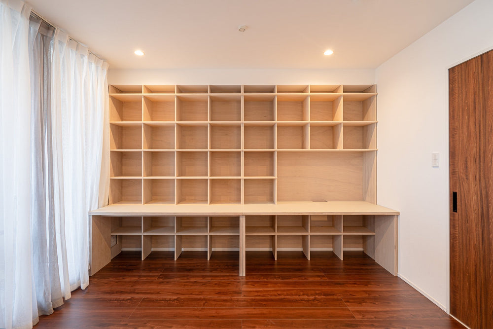 F house bookshelf